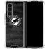 NFL Miami Dolphins Black & White Galaxy Z Fold4 5G Clear Case